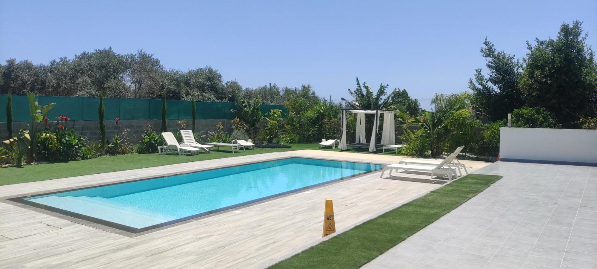 Kiti Village Villa, Cyprus, Salt-Water Pool, 6 Bedrooms, Larnaca ภายนอก รูปภาพ