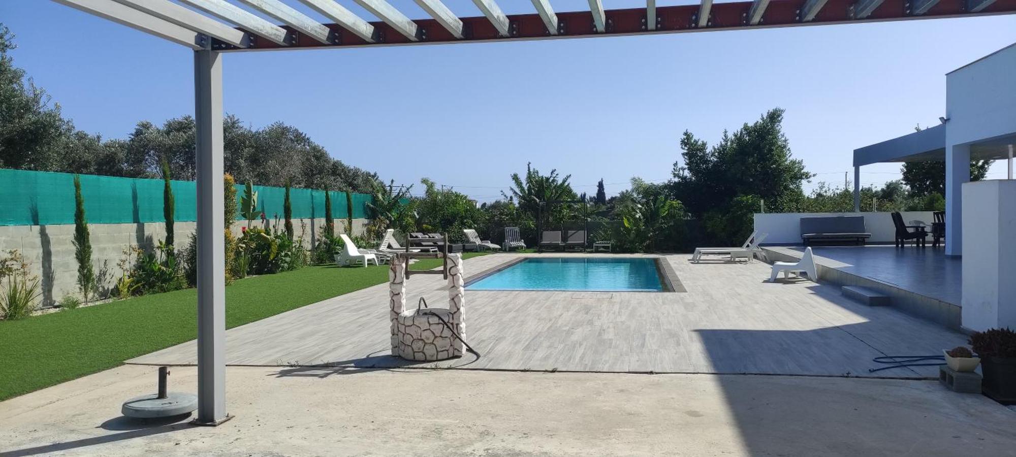 Kiti Village Villa, Cyprus, Salt-Water Pool, 6 Bedrooms, Larnaca ภายนอก รูปภาพ